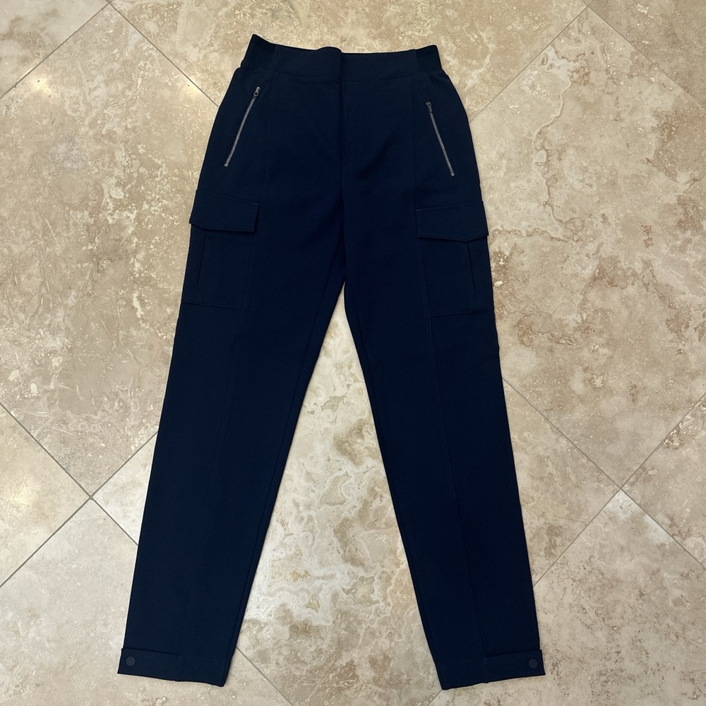 Athleta Navy Cargo Pants